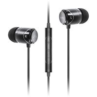 SoundMAGIC E11C Earphones Wired Noise Isolating in-Ear Earbuds Powerful Bass HiFi Stereo Sport Headphones with Microphone (Black)