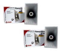 2- Pack Nippon America Powerhorn PA Speaker 50W RMS/100W Max Indoor Outdoor TC55