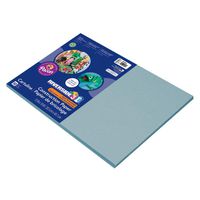 Riverside 3D Construction Paper, Light Blue, 12" x 18", 50 Sheets