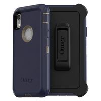 OtterBox Defender Series SCREENLESS Edition Case for iPhone Xr - Retail Packaging - Dark Lake (Chinchilla/Dress Blues)
