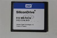 NEW SILICON SSD-C51M-3076 512MB SILICONDRIVE CF CARD MEMORY D321192