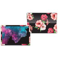 Mightyskins Skin Compatible with Microsoft Surface Pro 6 Tablet - Hibiscus | Protective, Durable, and Unique Vinyl Decal Wrap Cover | Easy to Apply, Remove, and Change Styles | Made in The USA