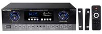 Rockville SingMix 2 2000 Watt Home Receiver Mixing Amplifier w/Bluetooth/Echo