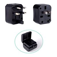 NAHAO Universal World Travel Adapter Kit 3 in 1, Travel Power Adapter 2000W, Plug & Outlet Converter With Carry Case for Europe Italy UK Japan China Australia More 150 Countries, Gift for Traveler