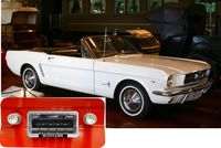 Bluetooth Enabled 1964-1966 Mustang 300w Slidebar AM FM Car Stereo/Radio