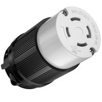 Kohree NEMA L14-30R Female Plug, 30 Amp 4 Prong 125/250V Twist Locking Generator Plug Connector, L14-30 Female Receptacle Industrial Grade, UL Listed