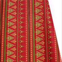 Christmas Gift Wrapping Paper Brown Kraft Paper with Red and Reindeer Pattern for Gift Christmas Elements Collection (Christmas Tree, 20" x 28")