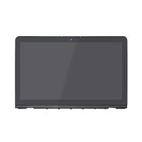 LCDOLED Compatible 15.6 inch UHD 4K 3840x2160 LP156UD1.SPB1 IPS LED LCD Display Touch Screen Digitizer Assembly + Bezel + Control Board Replacement for HP Envy 15-as000 15-as100 15-as Series
