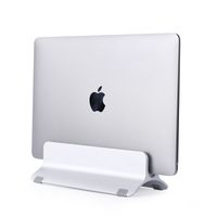 Vertical Laptop Stand,Hapurs Aluminum Desktop U-cradle Laptop Stand Holder for Macbook,MacBook Air, MacBook Pro, Notebooks