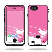 MightySkins Protective Vinyl Skin Decal Compatible with LifeProof Fre Power iPhone 6 Plus/6s Plus Case wrap Cover Sticker Skins Pink Paint Roller
