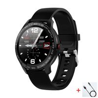 SNOW WOLF L9 ECG PPG Smart Watch for Men, Men's Smart Watch, with Heart Rate, Bluetooth, Waterproof, IP68, for Women, with Blood Pressure and Oxygen,F