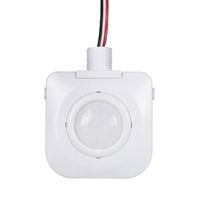 Ceiling Occupancy Motion Sensor - Passive Infrared Technology - High Bay Fixture Mount 360 Degree - By Dependable Direct, Hard-Wired, 120-277VAC, Commercial/Industrial Grade, White