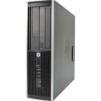 HP Compaq Prodesk 6200 Pro Slim Business Desktop Computer Small Form Factor (SFF), Intel i5-2400 up to 3.4GHz, 8GB DDR3, 1TB HDD + 128GB SSD, DVD, Windows 10 Pro 64 Bit (Renewed)