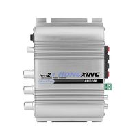 Home Audio Amplifier, Dual Channel Mini Portable Power Stereo Sound Audio Mini AMP for Car Audio, Home Theater, Computer Speakers