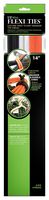 UT Wire 14" Flexi Ties, Cable Wrap, in Grey/Orange/Black, 6-ct