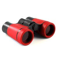 Kids Binoculars Compact Lightweight Binoculars for Kids Bird Watching, Camping and Hiking - Great Toys and Gift for Boys and Girls (Red)