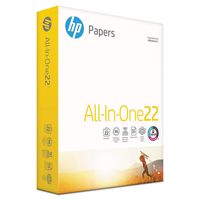 HP All-in-One Paper, 96 Bright, 22 lb, 8-1/2 x 11, White, 500 Sheets/RM (207010)