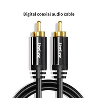 Unnlink HiFi 5.1 RCA to RCA Male SPDIF Coaxial Cable Stereo Audio Cable Cord 3m 5m Video Cable for TV Amplifier Speaker Soundbar (16.4ft/5m)