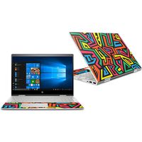 MightySkins Skin Compatible with HP Envy x360 Convertible 15" (2018) - Hyper | Protective, Durable, and Unique Vinyl Decal wrap Cover | Easy to Apply, Remove, and Change Styles | Made in The USA