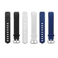 Tkasing Compatible with Fitbit Ace Bands (Only for Kids), Soft Silicone Sport Wrist Strap Waterproof Replacement with Secure Metal Buckle Replacement for Fitbit Ace