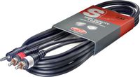 Stagg 10ft. Y Cable - Mini Stereo Phone Plug / 2 x Male RCA