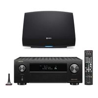 Denon AVR-X4500H 9.2 Channel 4K Ultra HD AV Receiver with Amazon Music HD BUNDLE with Multiroom Speaker for Another Room HEOS 5 Wireless Speaker Amazon Alexa Enabled Multi Room Speaker system (Black)