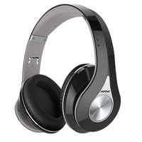 Mpow 059 Bluetooth Headphones Over Ear, Hi-Fi Stereo Wireless Headset, Foldable, Soft Memory-Protein Earmuffs, w/Built-in Mic Wired Mode PC/Cell Phones/TV