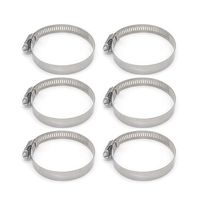 Adjustable Stainless Steel Worm Gear Hose Clamps (52-76mm)