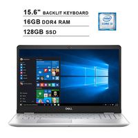 2019 Dell Inspiron 15 5000 15.6 Inch FHD Touchscreen Laptop (Intel Core i3-8145U up to 3.9GHz, 16GB RAM, 128GB SSD, Intel UHD 620, Backlit Keyboard, WiFi, Bluetooth, HDMI, Win10)