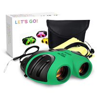 Best Toys for 3-12 Year Old Boy, Compact Watreproof Binocular for Kids Boys Brithday Easter Christmas Xmas Gifts for 3-12 Year Old Boys Toys for Year Old Boys 3-12 Stocking Stuffers Fillers Green DY1