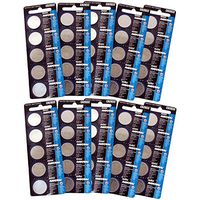 Rayovac CR2032 Battery, 3V Lithium Coin Cell CR2032 Batteries (50 Battery Count)