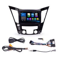 KUNFINE Quad Core Android 8.0 Car DVD GPS Navigation Autoradio Car Stereo Multimedia Player Car Radio for Hyundai Sonata 2011 2012 2013 2.0L Headunit Supports Steering Wheel Control