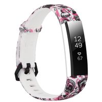 Tkasing Bands Compatible with Fitbit Alta HR and Fitbit Alta, Newest Sport Wristbands with Secure Metal Buckle for Fitbit Alta HR/Fitbit Alta