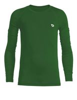 BALEAF Boys' & Girls' Youth Compression Shirts Long Sleeve Undershirts Performance Baselayer Green Size S