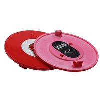 Asobilor Replacement Battery Cover for Monster Beats by Dre Studio Headphones Repair Part (Red)
