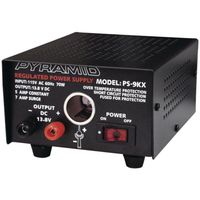 PYRAMID PS9KX Power Supply (115V AC, 60Hz, 70 Watts Input, 5A Constant/7A Surge) consumer electronics