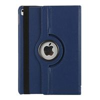 Jennyfly iPad Mini Stand Cover,360 Degree Rotating PU Leather Cover, Protective Case with Multiple Viewing Angles for 7.9 inch iPad Mini 1/2/3 -Dark Blue