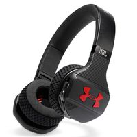 JBL UA Sport Wireless Train on-Ear Headphones Black/red