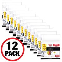 Five Star Loose Leaf Paper, 3 Hole Punched, Reinforced Filler Paper, Wide Ruled, 10-1/2" x 8", 100 Sheets/Pack, 12 Pack (72364)