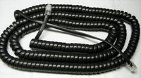 Black 25' Ft Handset Cord for NEC Phone DTL DTZ ITL ITZ DG 2e 6e 6V 12e 32e 12D 24D 32D DSX DX7NA 22BTXH 34BTXBH UX5000 IP3NA 12TXH 24TXH DLV(XD) 22B 34B 1 1A 3 3A Curly Coil Long by DIY-BizPhones