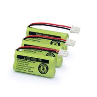 GEILIENERGY 2.4V 400mAh BT-183342 BT-283342 BT-166342 BT-266342 BT-162342 BT-262342 Battery Compatible for VTech CS6114 CS6419 CS6719 AT&T EL52300 CL80112 VTech CS6719-2 Cordless Phone(3 Pack)