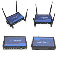 USR-G800 Industrial 4G Wireless LTE Router RS232 to 4G Network Transparent Transmission with SIM Card Slot