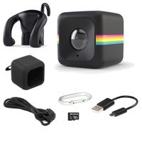 Polaroid Cube Act II - HD 1080p Mountable Weather-Resistant Lifestyle Action Video Camera & 6MP Still Camera w/ Image Stabilization, Sound Recording, Low Light Capability & Other Updated Features