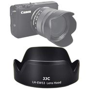 JJC LH-EW53 Dedicated Bayonet Lens Hood for Canon EF-M 15-45mm f/3.5-6.3 is STM Lens, Canon 15-45mm is STM Lens Hood Shade, Replacement of Canon EW-53 Lens Hood