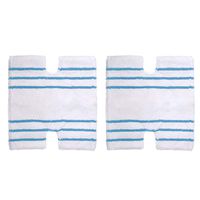 KEEPOW Steam Mop Pads Replacement for Shark Genius S5003D, S5003REF, S6002, S3973, S3973D Steam Cleaner, 2 Pack