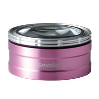 ViSee Smolia TZC Handheld Desktop Rechargeable Touch Adjustable Magnification LED Magnifier (Pink)