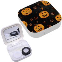 Portable Contact Lens Case Box Travel Kit Mirror + Bottle + Tweezers Container Holder [ Girlsboys Kids ]