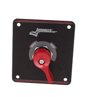 Longacre 52-45784 Battery Disconnect PanelBlack 4 Post