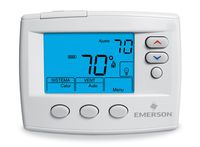 White Rodgers 1F86ST-0471 Blue Selecto Spanish Thermostat - Non-Programmable
