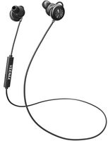 VEENAX Pogo Wireless Headphones Bluetooth, in Ear Running Sport Earphones Magnetic Earbuds, Stereo Fitness Headset with Microphone for iPhone Samsung Sony Mobile Phones, Deep Bass, Black